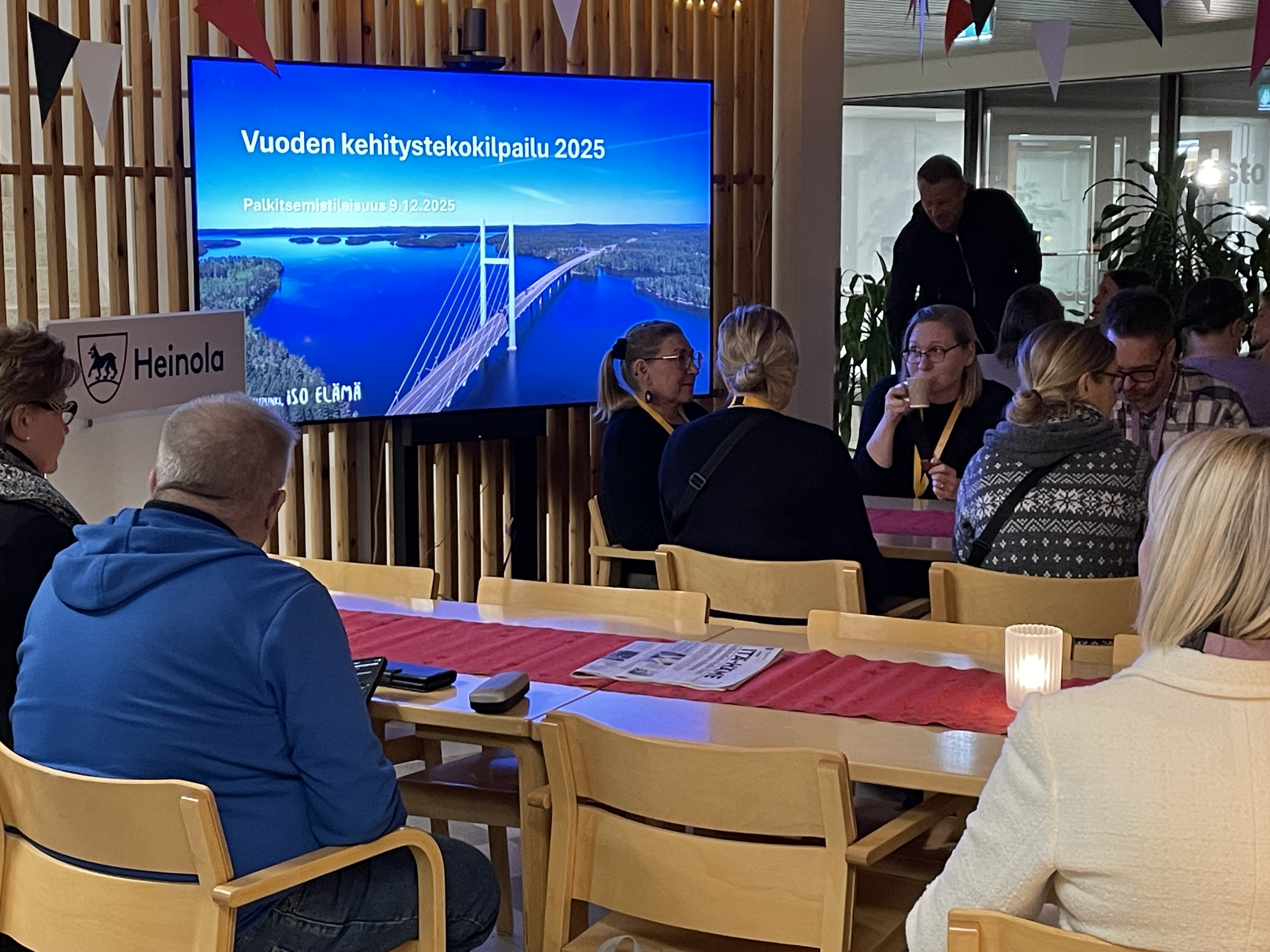 Vuoden 2025 kehitystekopalkinnon jakotilaisuus