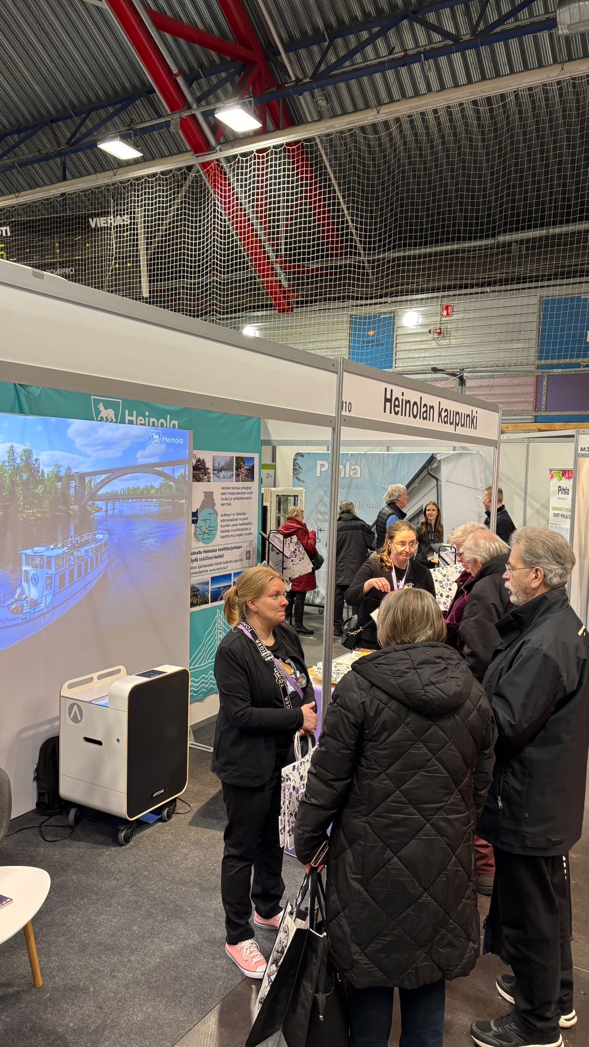 Heinolan mssuosasto Rakenna ja remontoi-messuilla 2026