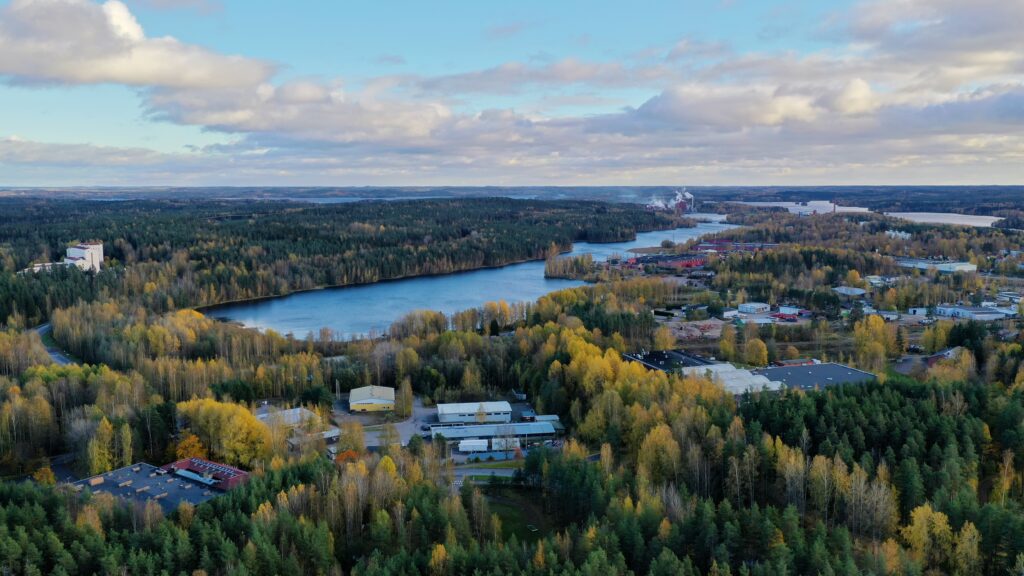 Ilmakuva Maitiaislahdesta