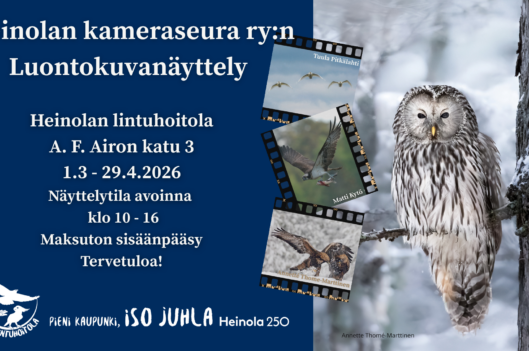 Heinolan kameraseuran luontokuvanäyttely