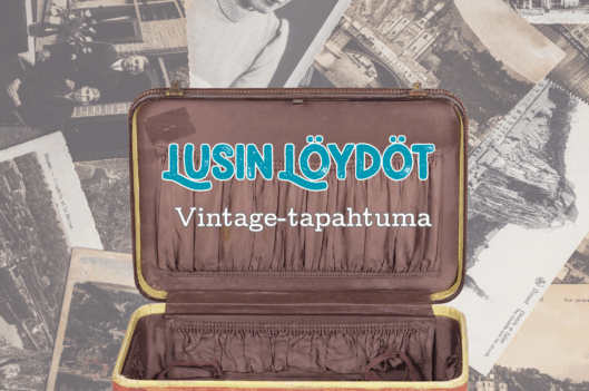 Vintage-tapahtuma Lusin Löydöt
