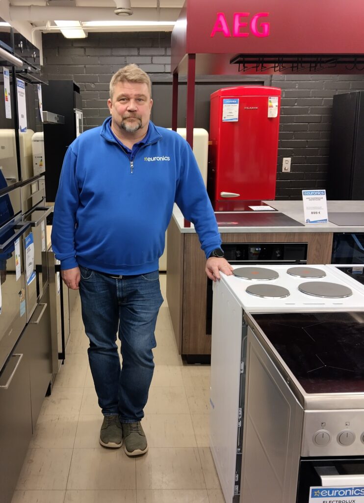 Euronics Heinolan yrittäjä Jukka Pekkala