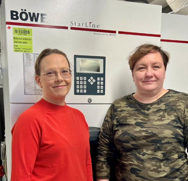 Valtuutettu Hanna-Liisa Endén ja Helge Tikkanen