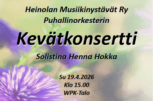 Heinolan Musiikinystävien kevätkonsertti