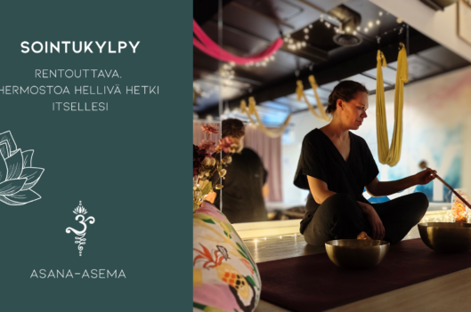 Sointukylpy – hermostoa hellivä äänirentoutus