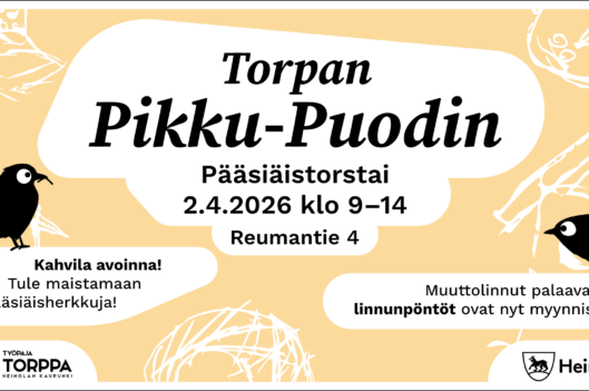 Torpan Pikku-Puodin pääsiäistorstai