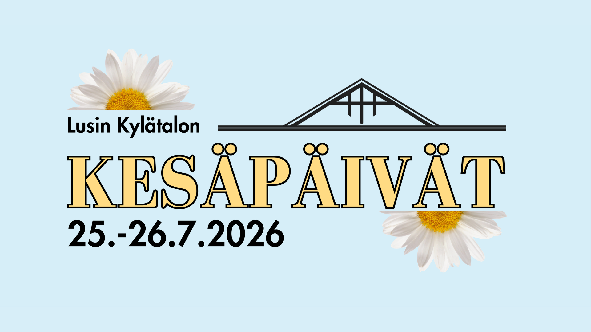 Lusin Kylätalon Kesäpäivät