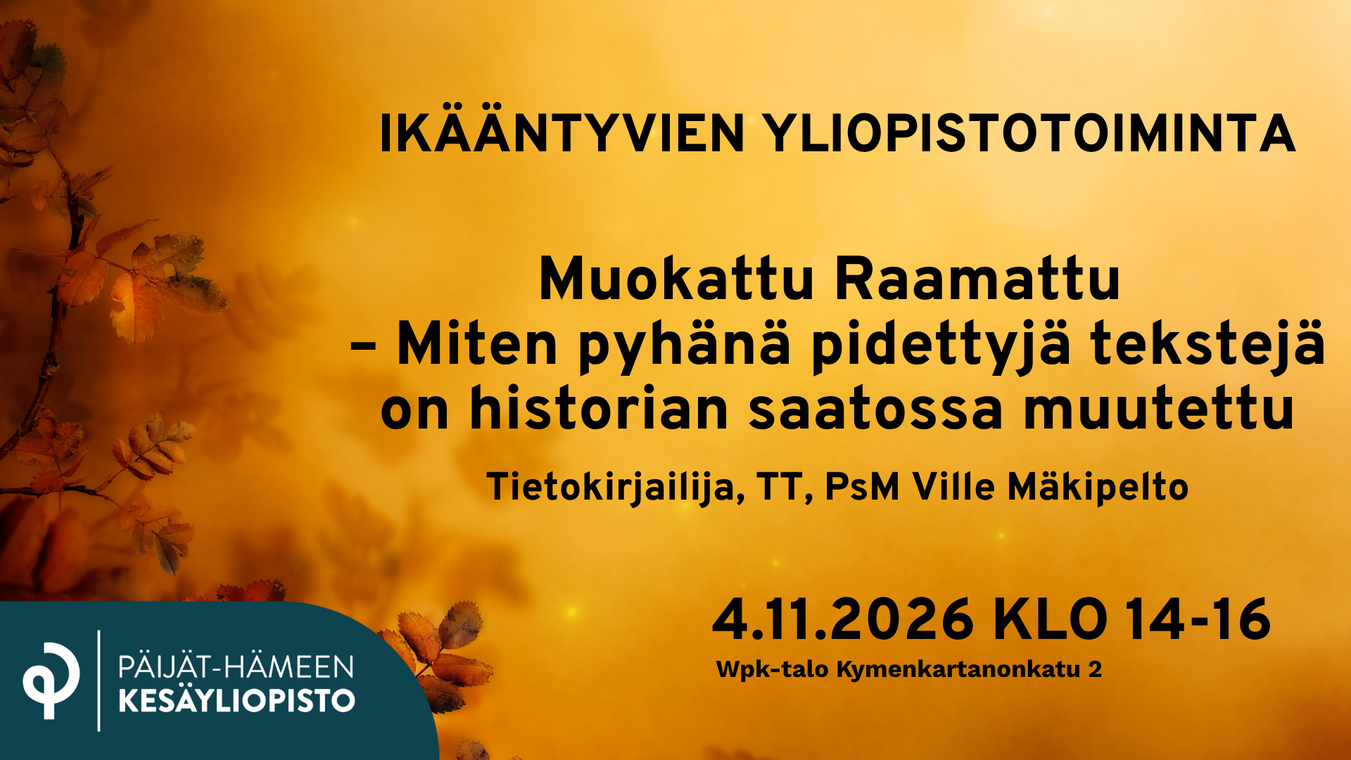 Ikis mainos.