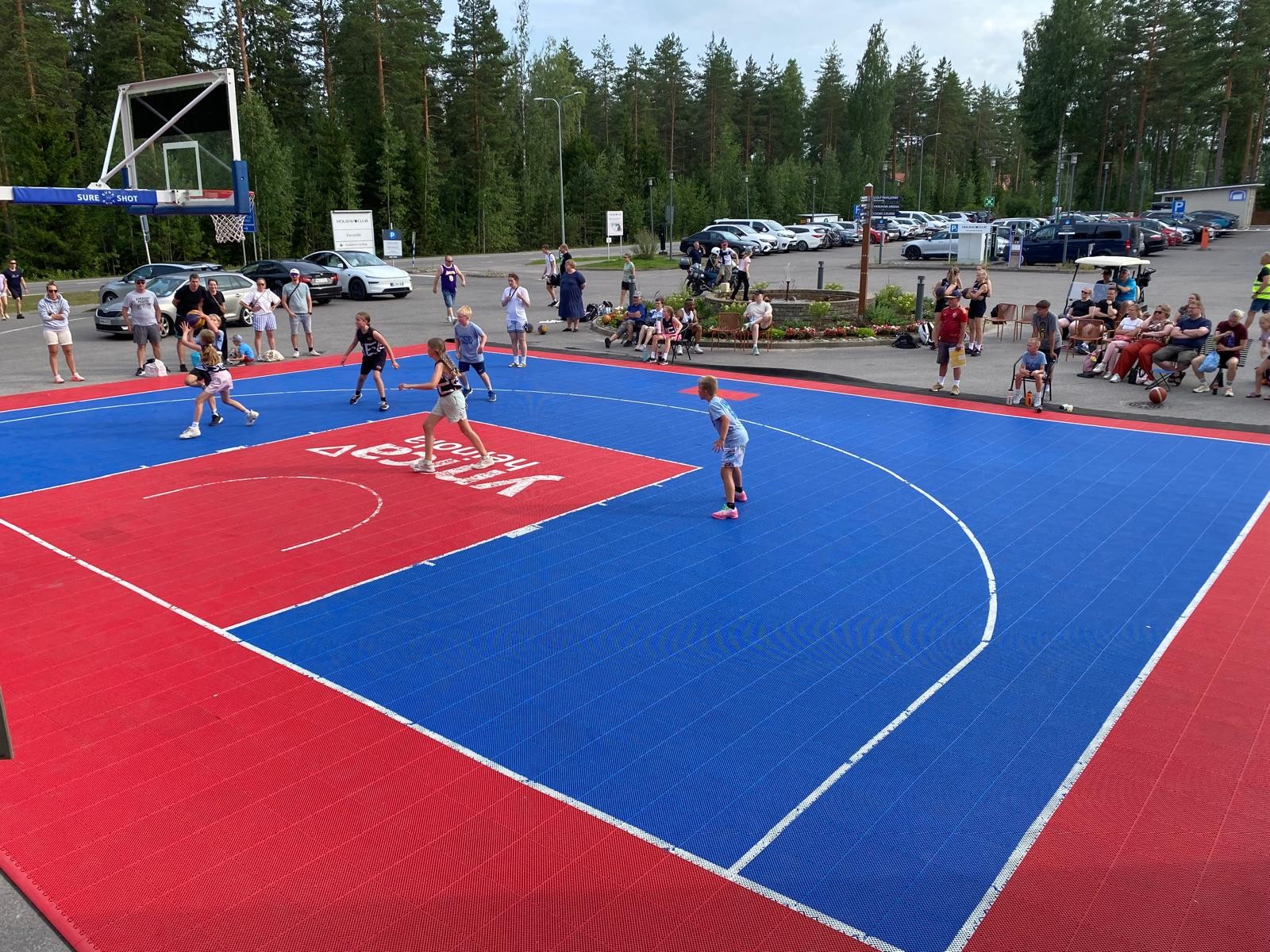 Torilla pääset testaamaan virallisen 3x3 kentän!