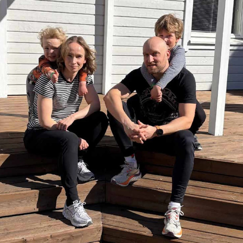 Artikkeli kuva Suvi ja Lars Suckman