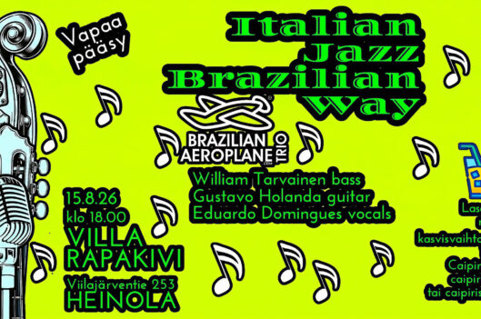 Italian Jazz Brazilian Way – Brazilian Aeroplane Trio