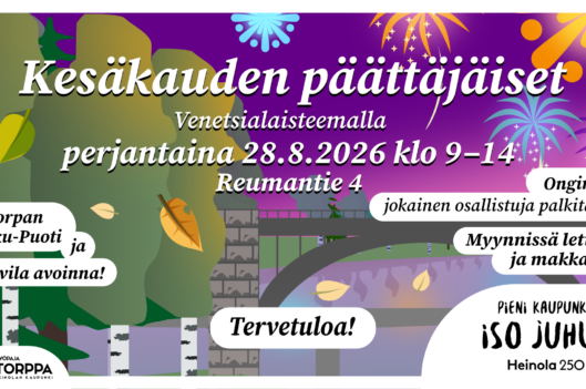 Työpaja Torpan kesäkauden päättäjäiset 2026