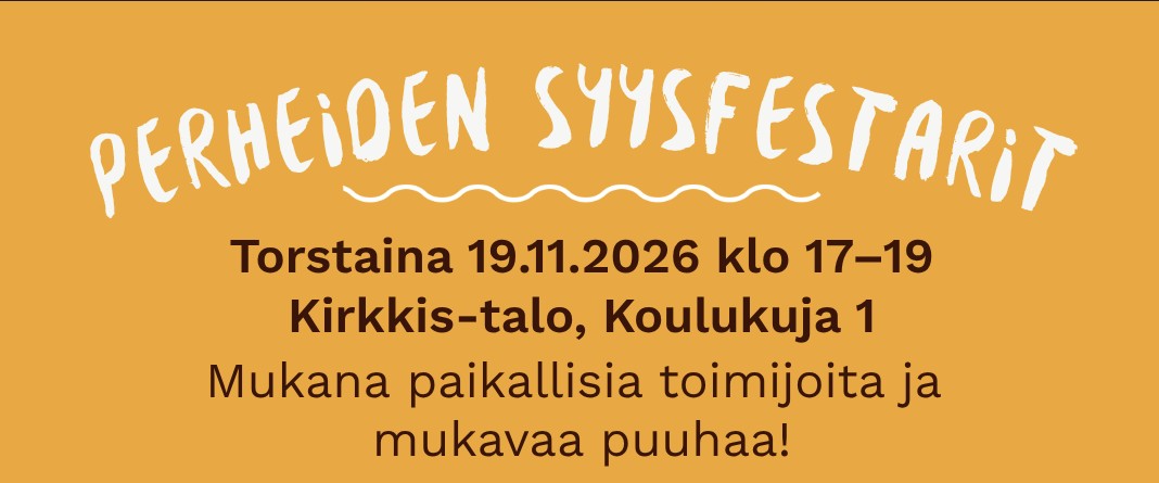 Perheiden syysfestarit info.